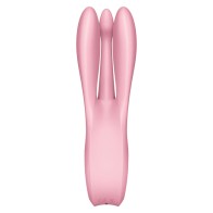 Satisfyer - Threesome 1 Vibrador Rosa - Placer Sin Limites