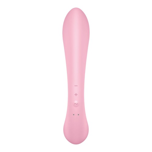 Satisfyer - Triple Oh Vibrador Híbrido Rosa