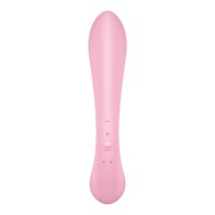 Satisfyer - Triple Oh Vibrador Híbrido Rosa