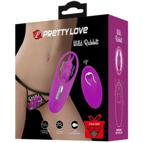 Pretty Love Wild Rabbit Panty Stimulator with Remote