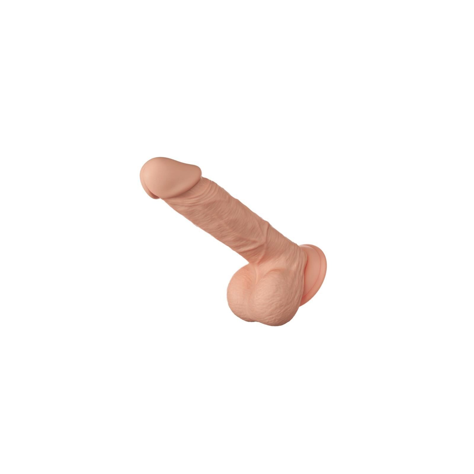 Bahamut Realistic Flexible Dildo 21.8 cm Natural