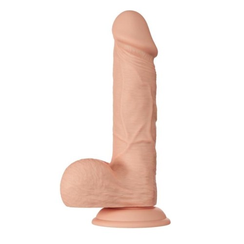 Bahamut Realistic Flexible Dildo 21.8 cm Natural