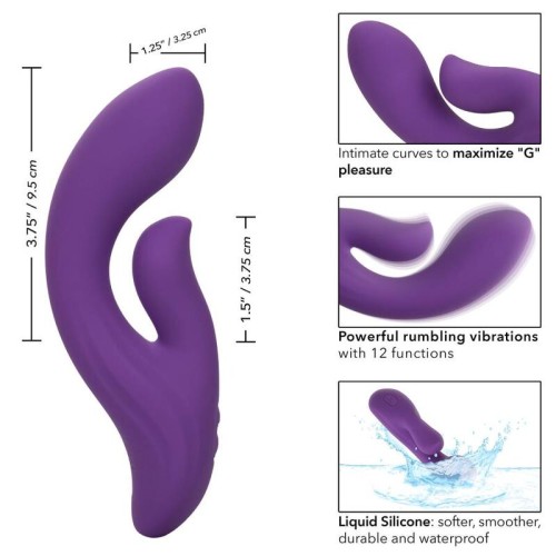 Stella Violeta Dual Pleaser Para Estimulación G-Spot Definitiva