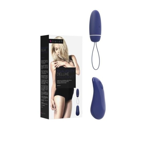 Bnaughty Deluxe Unleashed Azul Medianoche - Balas Inalámbricas para el Placer