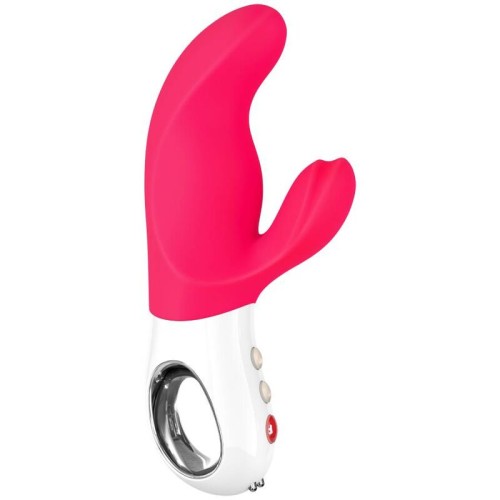 Miss Bi Rosa/blanco - Vibrador Ajustable para Placer Máximo