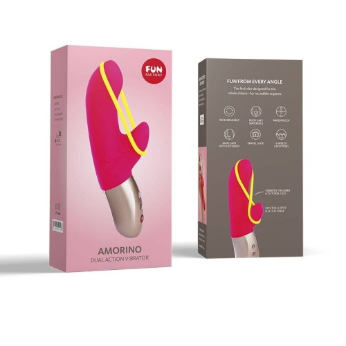 Rosa Amorino - Mini Vibrador para Estimulación Clitoriana