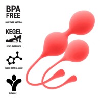 Intense - Bolas Kegel Pack Kendall Rojo - Entrenamiento del Suelo Pélvico