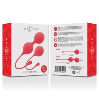 Intense - Bolas Kegel Pack Kendall Rojo - Entrenamiento del Suelo Pélvico