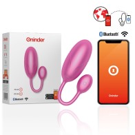 ONINDER™ TOKYO™ Huevo Vibrador Flexible Rosa - App Gratuita Incluida