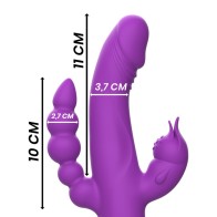 Intense Casanova Purple Triple Motor Rabbit Vibrator