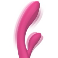 Intense Luigi Liquid Silicone Rabbit Vibrator Pink