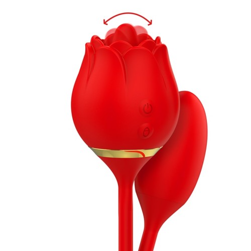 Viena Double Pleasure Licking + Vibrating Egg - Experience Ultimate Bliss