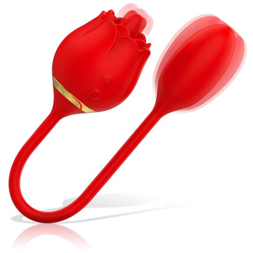 Viena Double Pleasure Licking + Vibrating Egg - Experience Ultimate Bliss