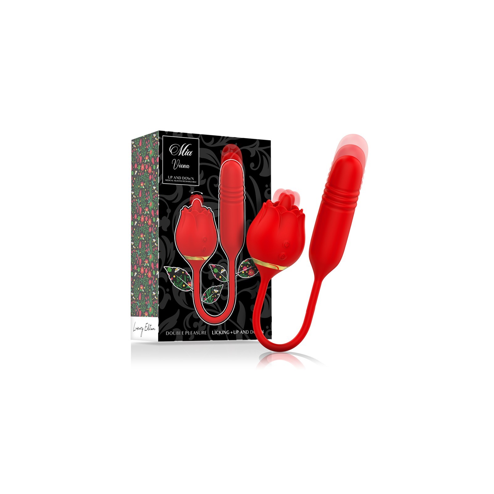 MIA Double Pleasure Licking Vibrator for Enhanced Pleasure