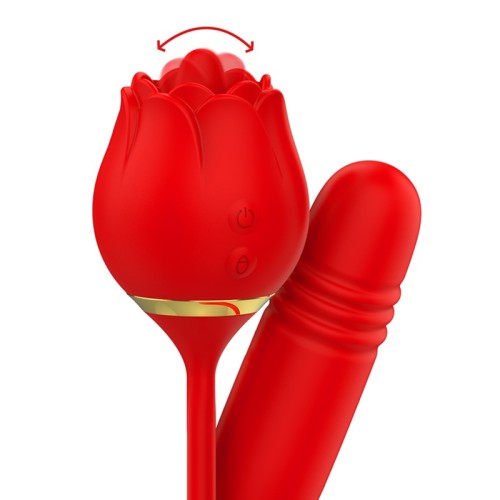 MIA Vibrador Doble Placer Licking Para Placer Mejorado