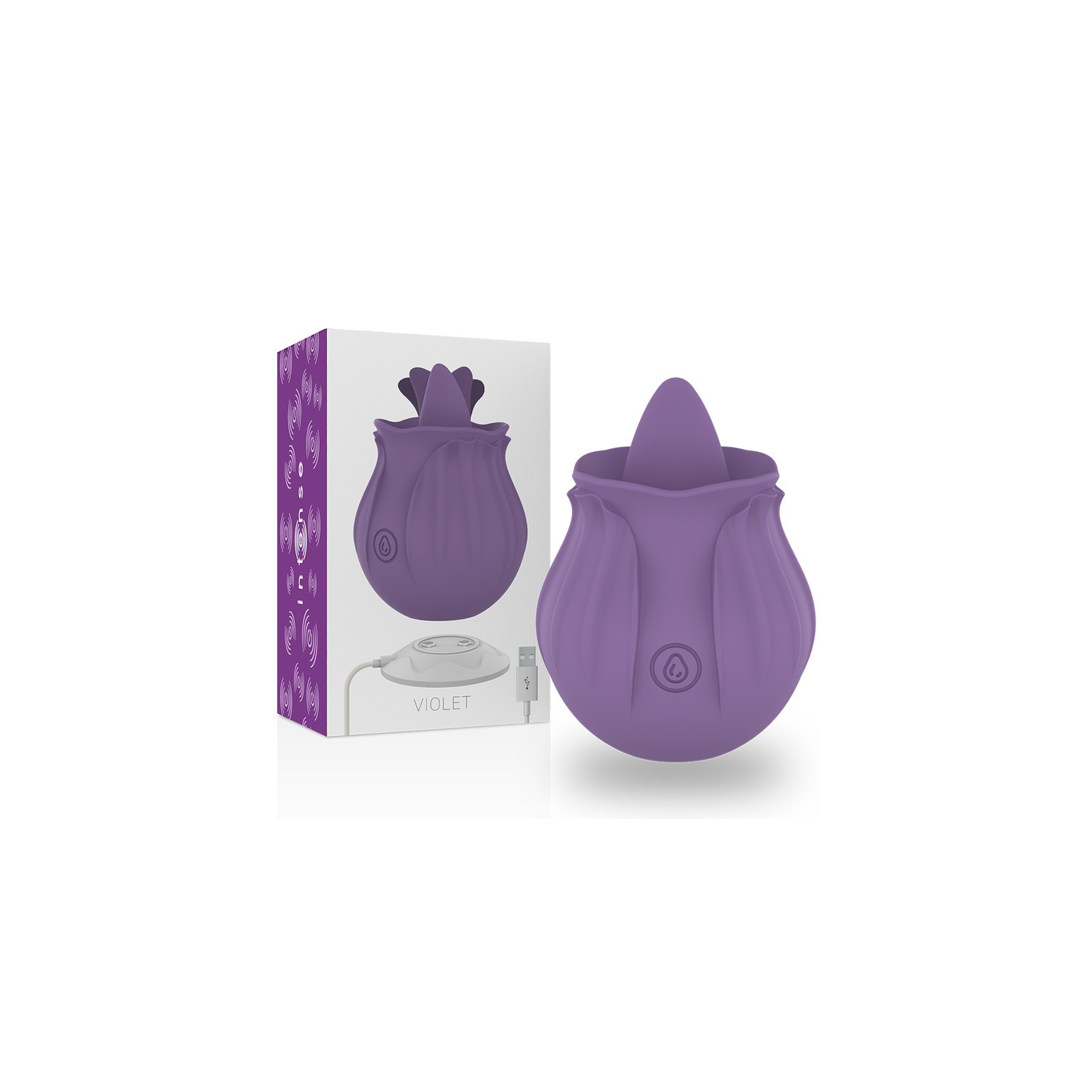 Intense - Violet Magnetic Base Tongue Stimulator