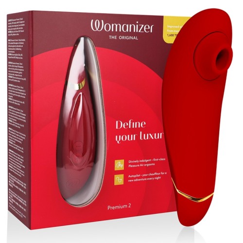 Womanizer Premium 2 Clitoral Stimulator with 14 Levels