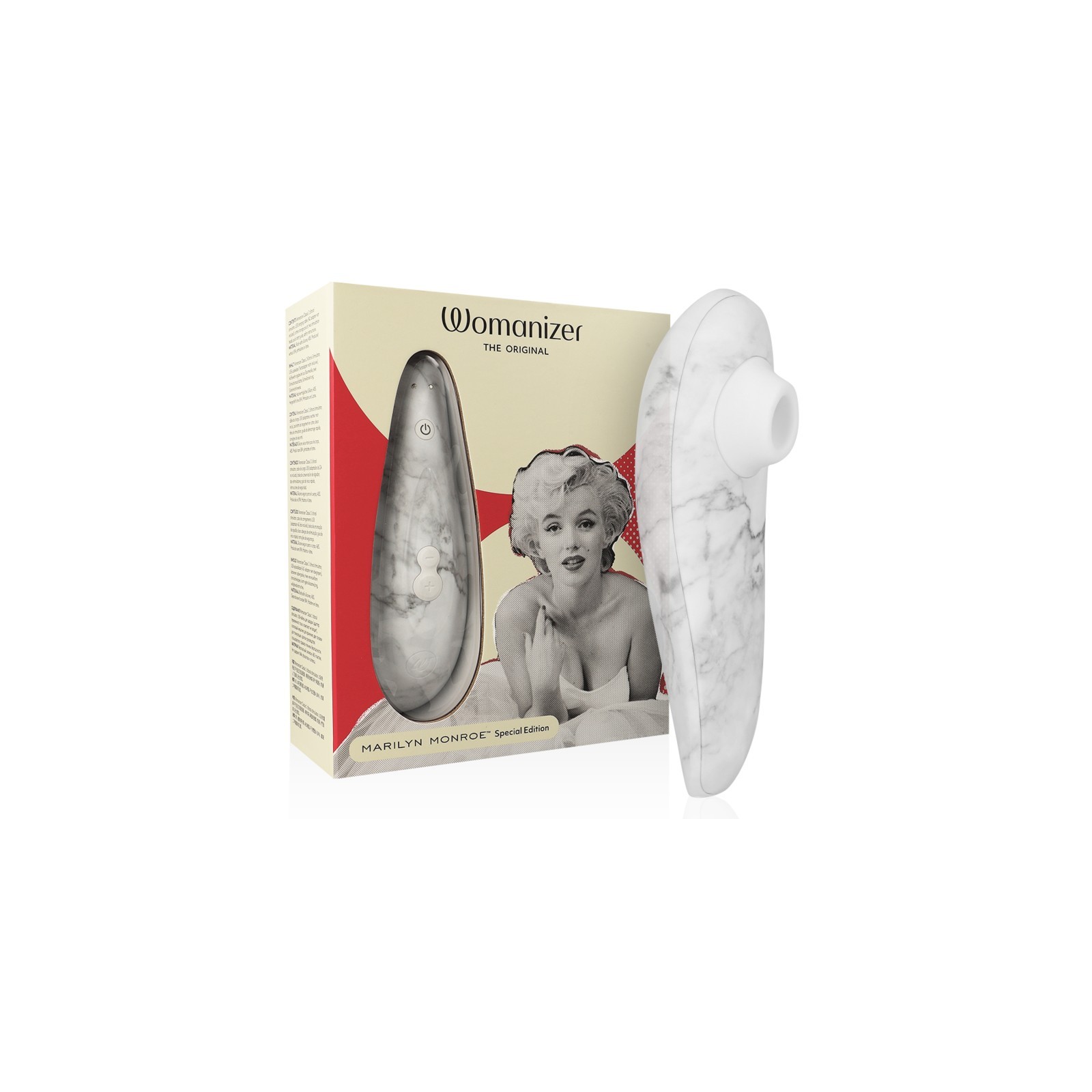 Marilyn Monroe Classic 2 White Clitoral Stimulator