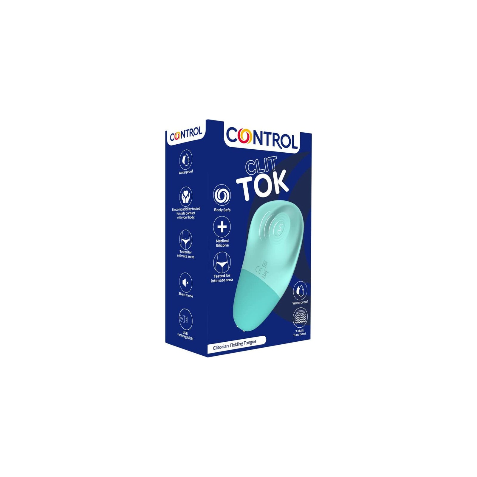 Control Clit Tok Lengua Estimuladora De Clítoris Recargable