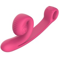 Snail Vibe Curve Pink Vibrator