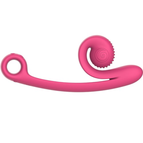 Snail Vibe Curve Pink Vibrator