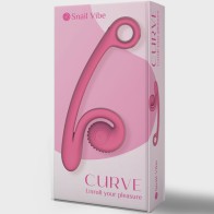 Snail Vibe Curve Pink Vibrator