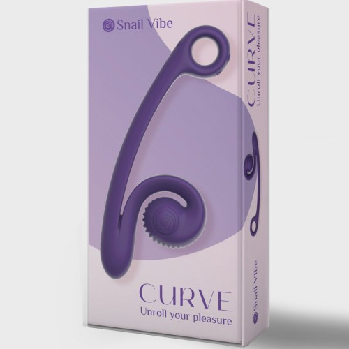 Vibrador Curve Morado - Placer Inigualable