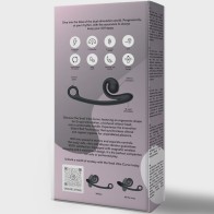 Vibrador Curve Negro para estimulación del punto G