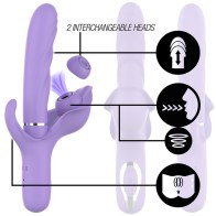 Intense - Billie Vibrador Multifunción Recargable Succionador Con Pulsadoma