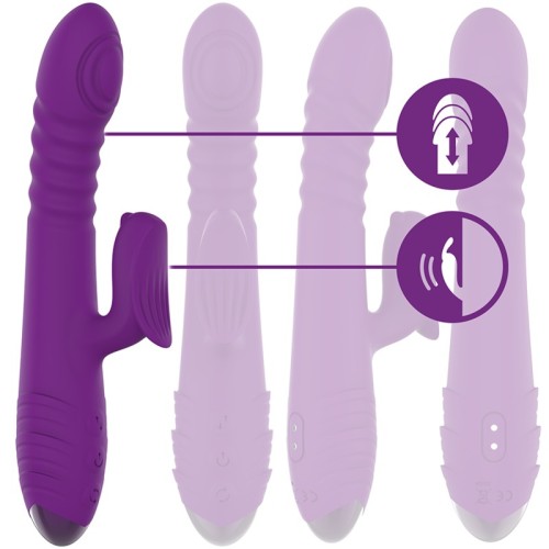 Vibrador Multifunción Recargable Iggy con Estimulador Clitorial