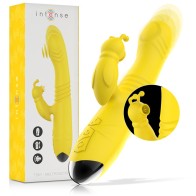 Intense TOKY Rechargeable Multifunction Vibrator with Clitoral Stimulator