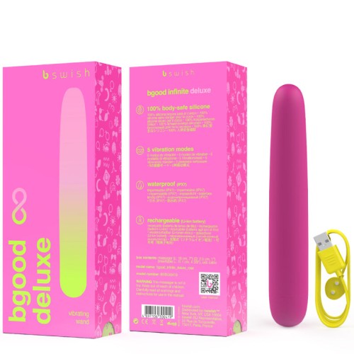 Bgood Infinite Deluxe Rechargeable Vibrator | Ultimate Pleasure