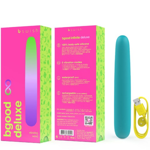 Bgood Infinite Deluxe Rechargeable Vibrator Blue