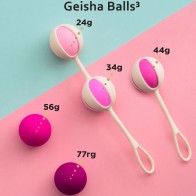 Set 5 Geisha Balls Rosa - Mejora Tu Salud Pélvica