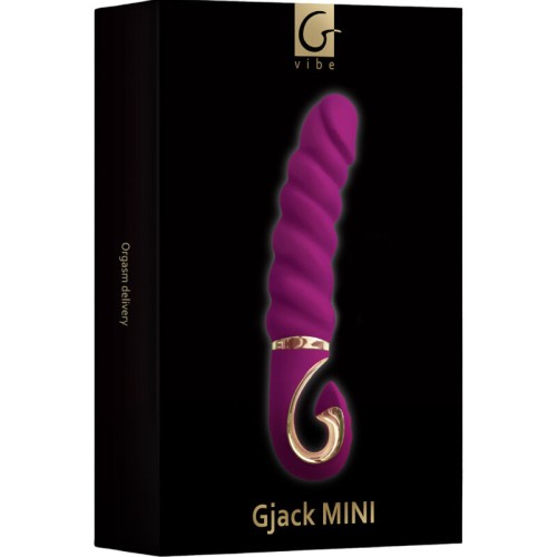 Gjack Mini Vibrador Silicona Morado - Mejores Juguetes Sexuales