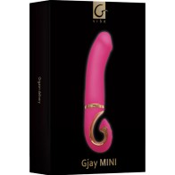 Gjay Mini Vibrador Silicona Rosa - Estimulación del Punto G