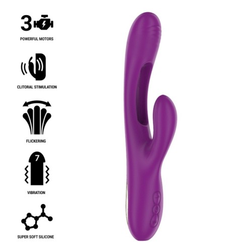 Intense - Apolo Multifunction Vibrator Rechargeable 7 Vibrations with Tongue