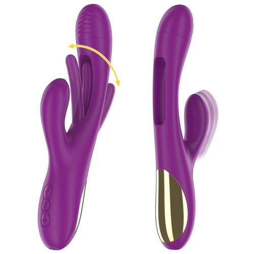 Intense - Apolo Vibrador Multifunción Recargable 7 Vibraciones Con Lengua