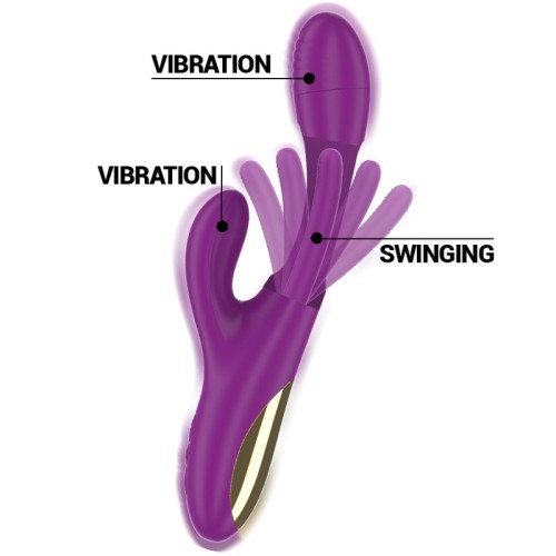 Intense - Apolo Multifunction Vibrator Rechargeable 7 Vibrations with Tongue