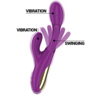 Intense - Apolo Vibrador Multifunción Recargable 7 Vibraciones Con Lengua