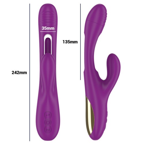 Intense - Apolo Vibrador Multifunción Recargable 7 Vibraciones Con Lengua