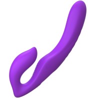 Vibrador Doble Penetración Control Remoto Violeta para Parejas