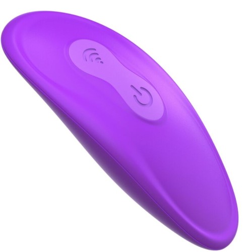 Vibrador Doble Penetración Control Remoto Violeta para Parejas