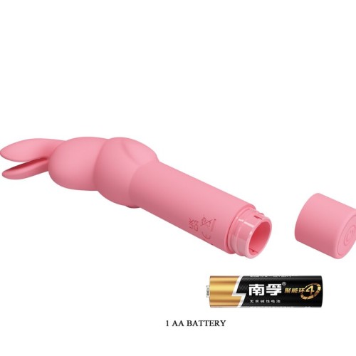 Gerardo Pink Silicone Rabbit Vibrator