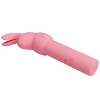 Gerardo Pink Silicone Rabbit Vibrator