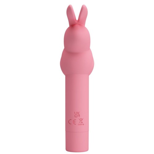 Vibrador De Silicona Conejo Rosa Gerardo