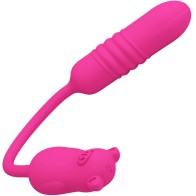 Pretty Love Nobikuma Silicone Bullet Vibrator Pink