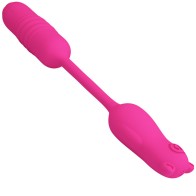 Pretty Love Nobikuma Silicone Bullet Vibrator Pink