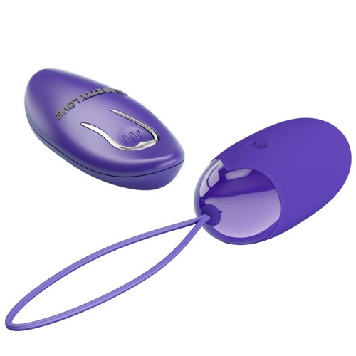 Pretty Love - Berger Youth Vibrating Egg Remote Control Purple