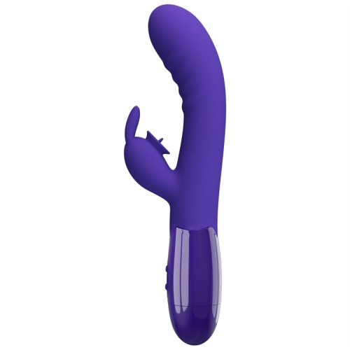 Pretty Love - Cerberus Youth Vibrador Rabbit Violeta con 30 Funciones